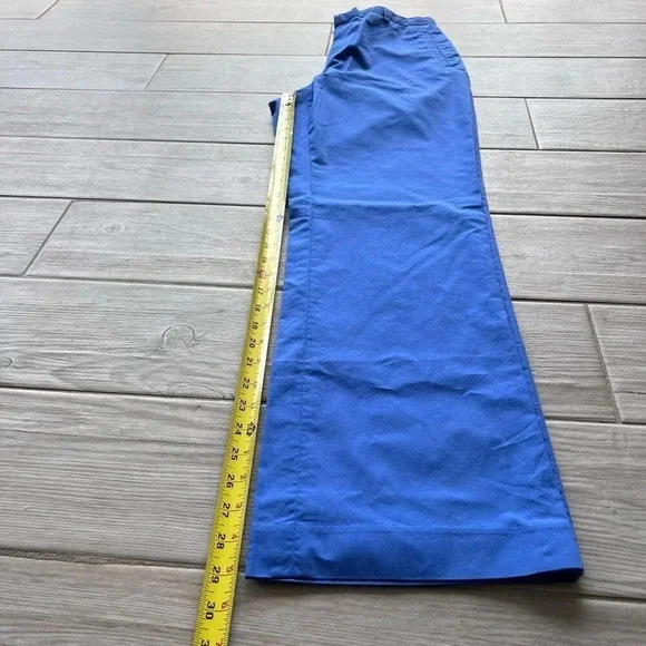 Ralph Lauren Womens Blue Flat Front Straight Leg Casual Chino Pants Size 8 - Picture 7 of 7